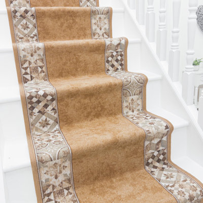 Stair Runner Vintage Look Area Rug