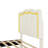 Comfortable Upholstered Platform Bed With Adjustable Headboard And LED Lights For Kids-591793705-591793710