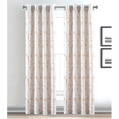 54 anneaux en jacquard épais - doré