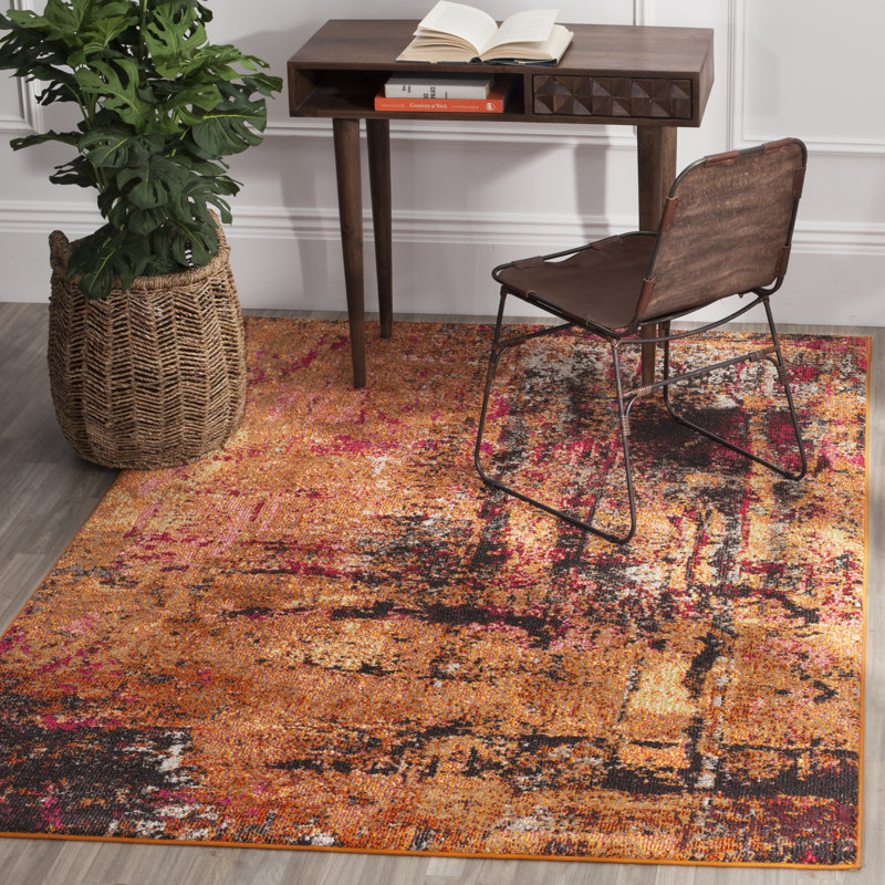 Majors Performance Abstract Rug, Rectangle 5'1" x 7'7"