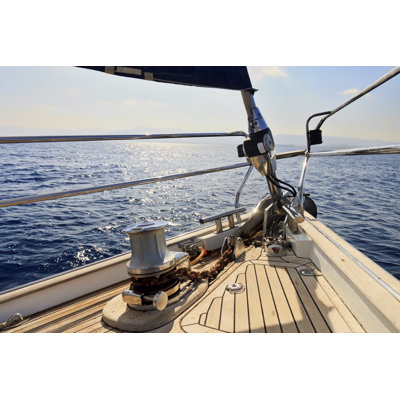 Yacht voile - photographie sur toile tendue