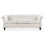 Canapé Chesterfield à accoudoirs roulés 3 places 84,65 po-810949139