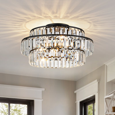 Plafonnier encastré Crystal