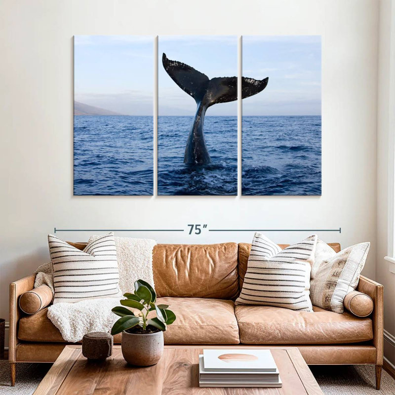 Whale Watching, 42" H x 65" W