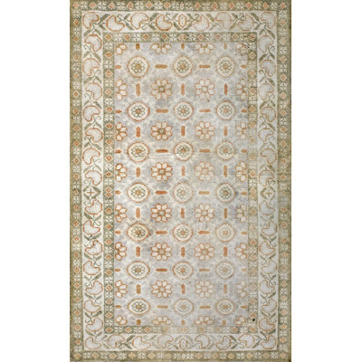 Tapis gris Agra