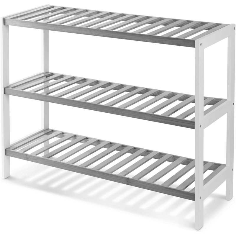 Shoe Storage, Grey/White