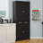 Versatile Kitchen Pantry Storage Cabinet with Adjustable Shelves and Drawer for Organized Living