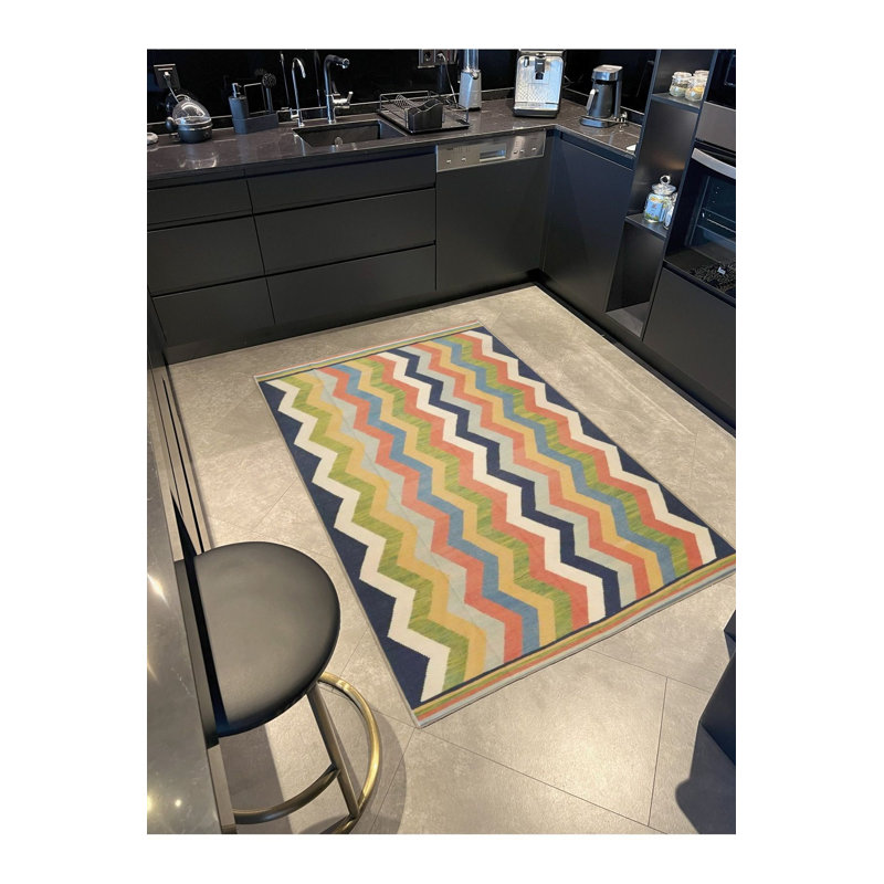 Tapis décoratif lavable à la machine, Carré 3 pi 3 po