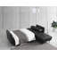 Kishanna 3 Seater Faux Leather Sofa Bed-568324897
