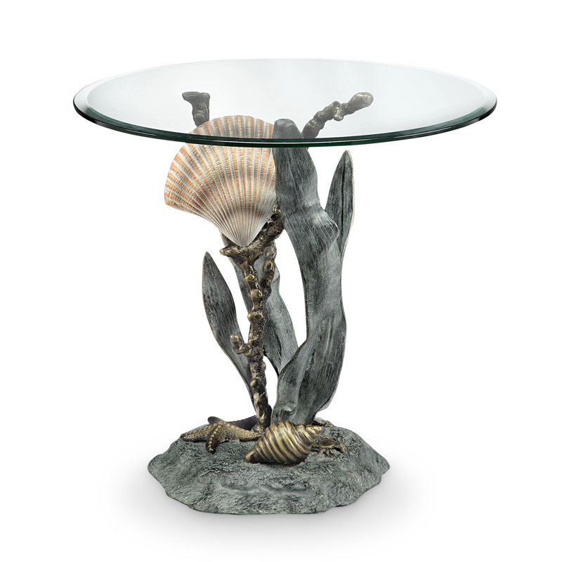 Table de bout Shells and Seagrass