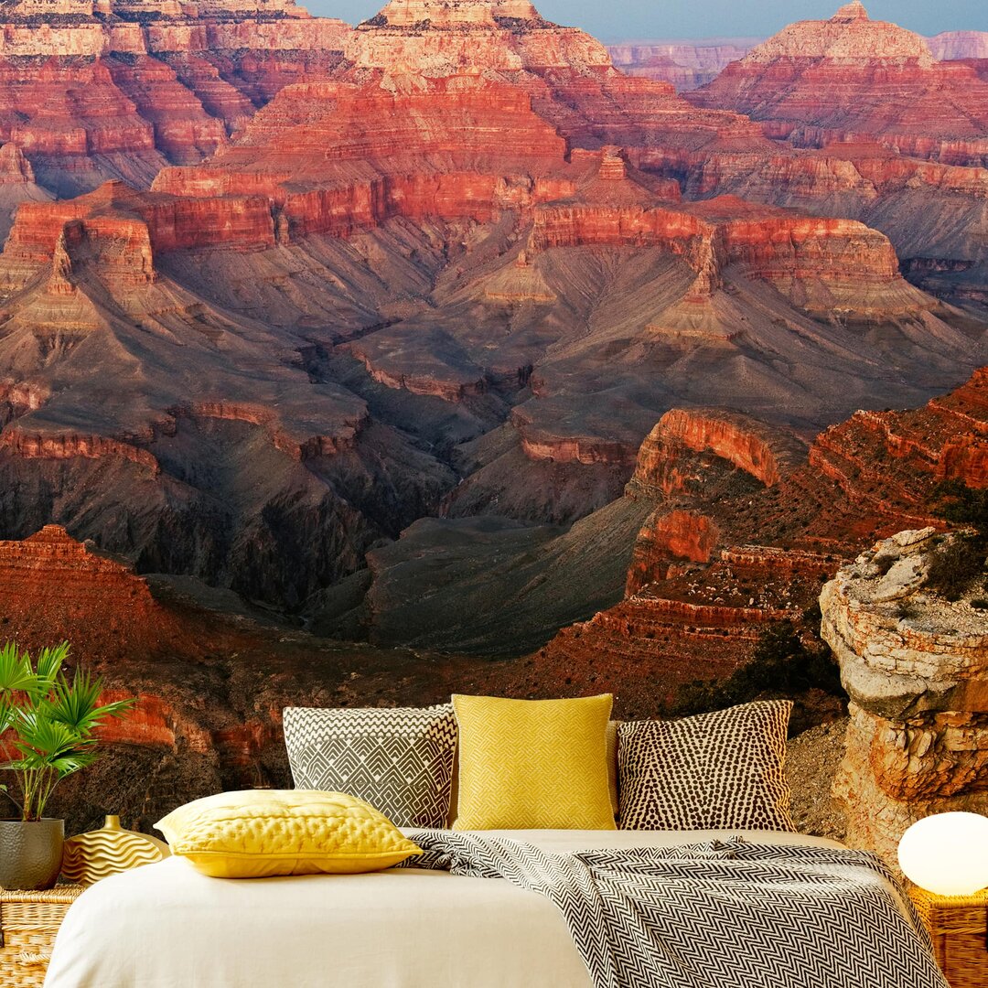 Strukturierte Fototapete Grand Canyon after Sunset 2,4 m x 240 cm