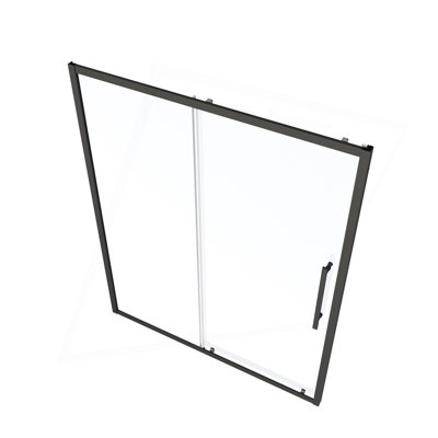 Porte de douche coulissante l 44 "-48" x H 72 "