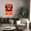 Terre, sablier, climat, avertissement industriel, architecture contemporaine, impression d'art mural-129895814