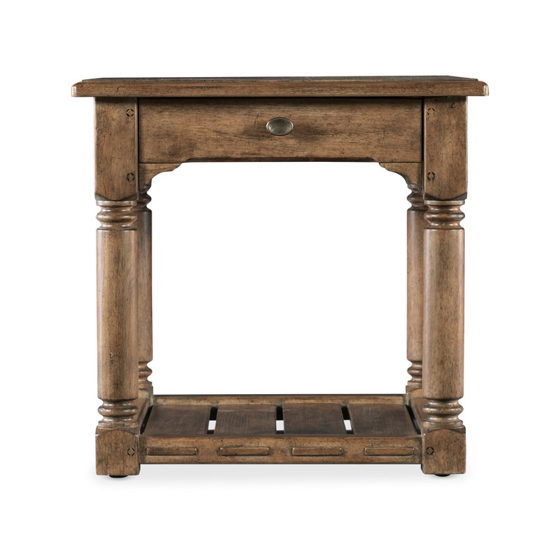 Americana 25" H End Table with Storage