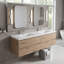 Meuble-lavabo mural en mélamine de bois naturel de 72 po, résistant à l'usure et aux égratignures, surface non poreuse et facile à nettoyer, préassemblé.-1629816279-1823346542