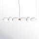 Kace 2 Light Glass Dimmable LED Pendant
