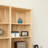 Classic solid wood storage bookcase