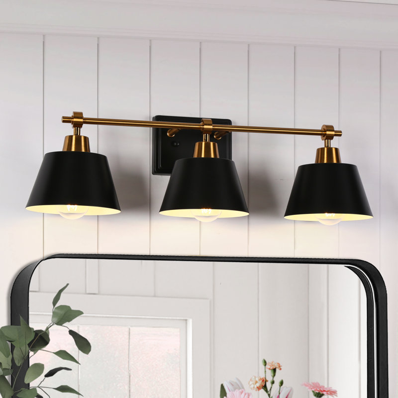 Éclairage pour meuble-lavabo à 3 lumières à intensité variable Justyce