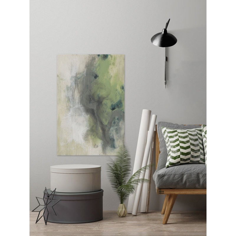 Gold Illusion II - reproduction d'art sur toile, H 12 po x l 8 po x P 1,5 po