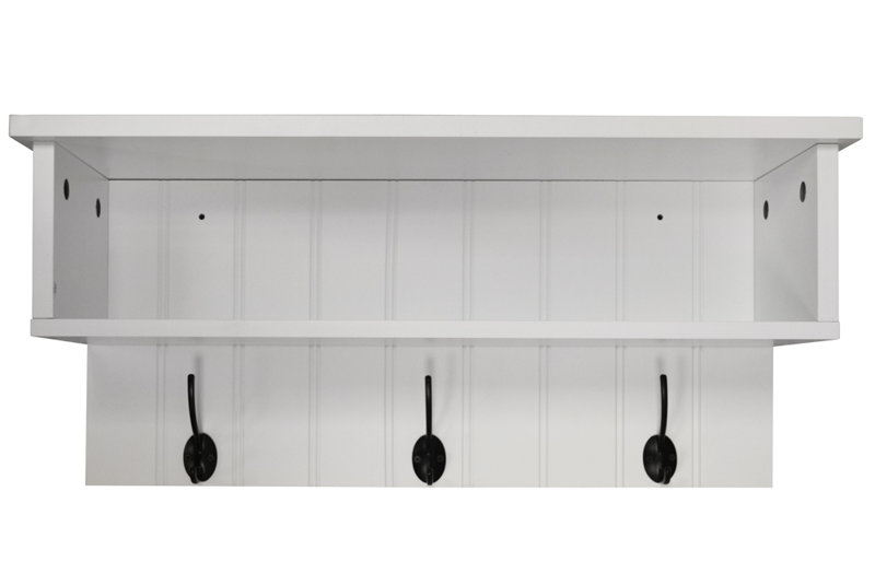 3 - Hook Wall Mounted Coat Rack