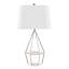 Lampe de table contemporaine en métal 29 "en nickel poli avec abat-jour en satin noir de Grandview Gallery par - ensemble de 2