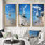 «Boat Elegance Minimalisme», 3 pièces sur toile-292105234-292105235