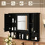 Armoire de salle de bain murale avec miroir-985945417