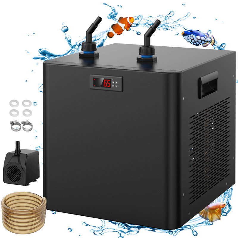 Refroidisseur d'aquarium 1/2 HP - refroidit jusqu'à 132 gallons, pour les réservoirs d'eau salée et d'eau douce