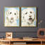 Impression encadrée Labradoodle I-Premium - prête à être accrochée - aucun clou requis - aucun clou requis-444934919-444934916
