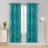 Spurgh Sliver Wave Foil Print Blackout Thermal Grommet Curtain Panels (Set of 2)-792607135-792607148