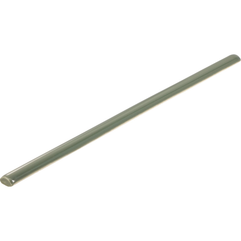 Garniture en céramique émaillée 1/2 x 12 Daltile Artcrafted (vendue à la pièce), Aloès