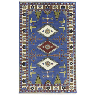 Karney Performance Wool Geometric Rug