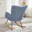 Chaise berçante en tissu Teddy-116434671