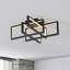 Plafonnier semi-encastré moderne à DEL pour chambre à coucher, entrée, allée, véranda-1843761871-1843761842