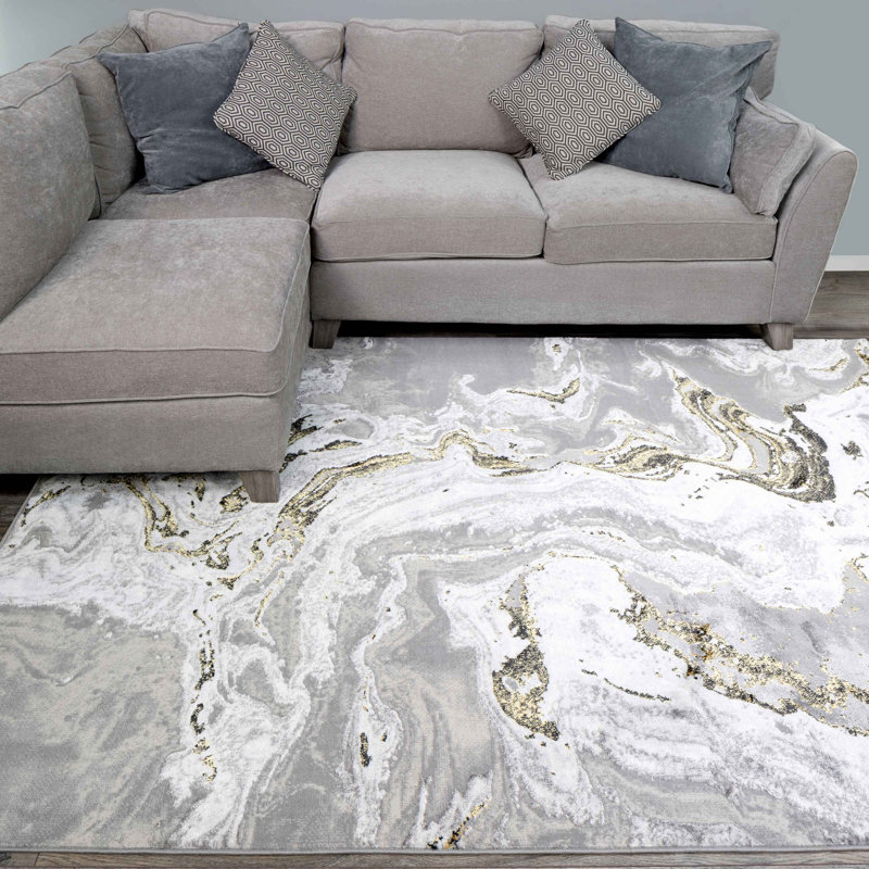 Boudreaux Abstract Area Rug, Rectangle 160 x 230cm
