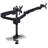 Mount-It Height Adjustable Full Motion Two Monitor Computer Desk Mount W/ Spring Arm, Quick Release