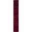 Overdyed Hand-Knotted Wool Modern-Contemporary Red Runner 2' 7" x 17' 1"
