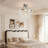 Deonta 5-Tier Dimmable Semi-Flush Crystal Chandelier-1583912170
