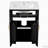 24"Bathroom Vanity Combo with Ceramic sink