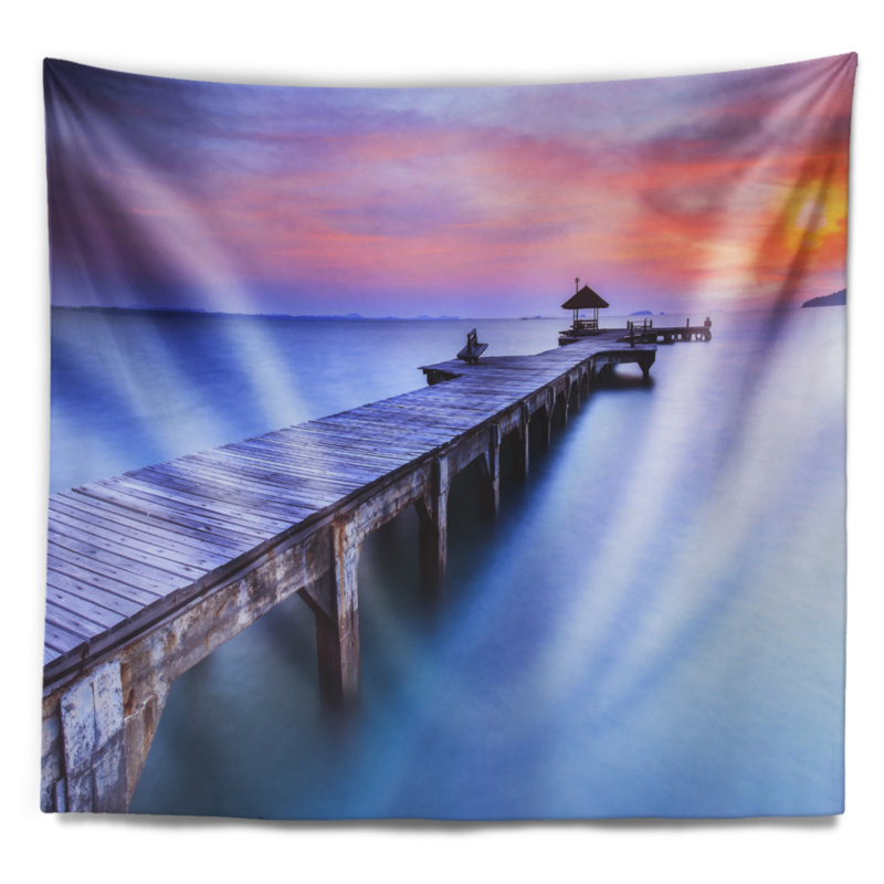 Pier Pier Seascape, H 50 po x l 60 po