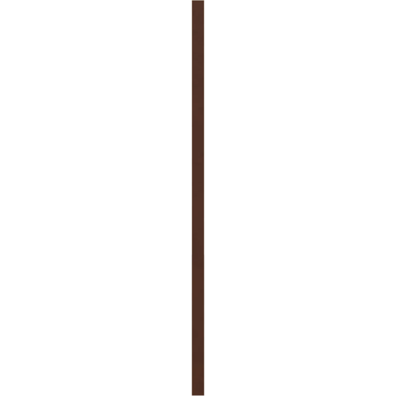 Moulure à panneau Woodall, Noyer blanc, H 8 po x l 46,625 po x P 0,25 po