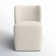 Madie Upholstered Dining Chair with Casters   