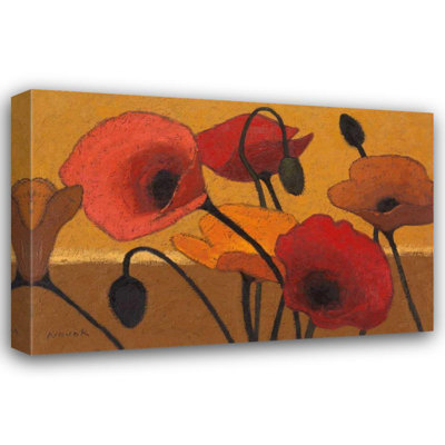«Red Barrel Studio® Novak, Shirley Gallery, art sur toile tendue: Poppy Curry III