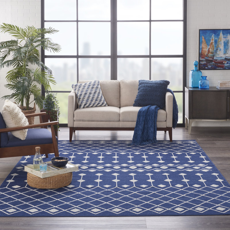 Tapis bohémien Bo Bo, Rectangle 7 pi 10 po x 9 pi 10 po