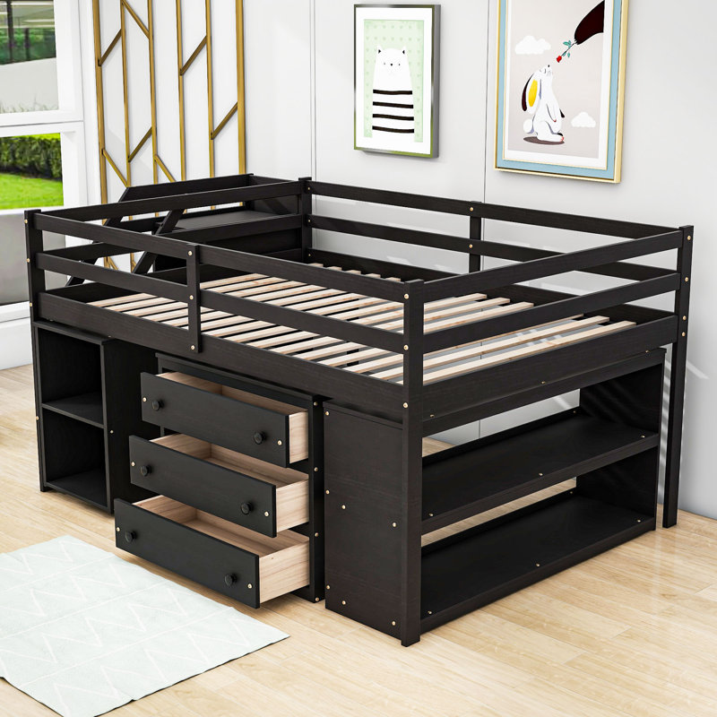 Lit pour enfant Longmeadow, Complète, Espresso