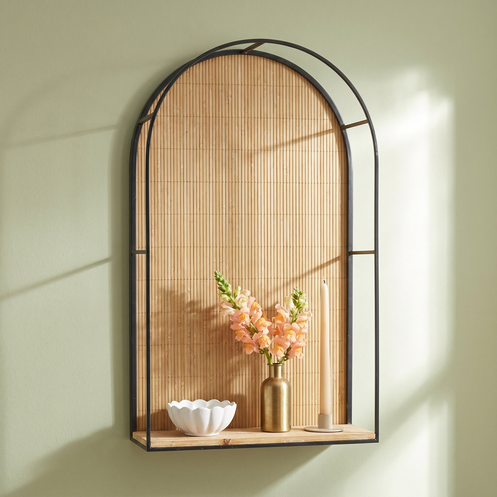 2 Piece Arch Accent Shelf