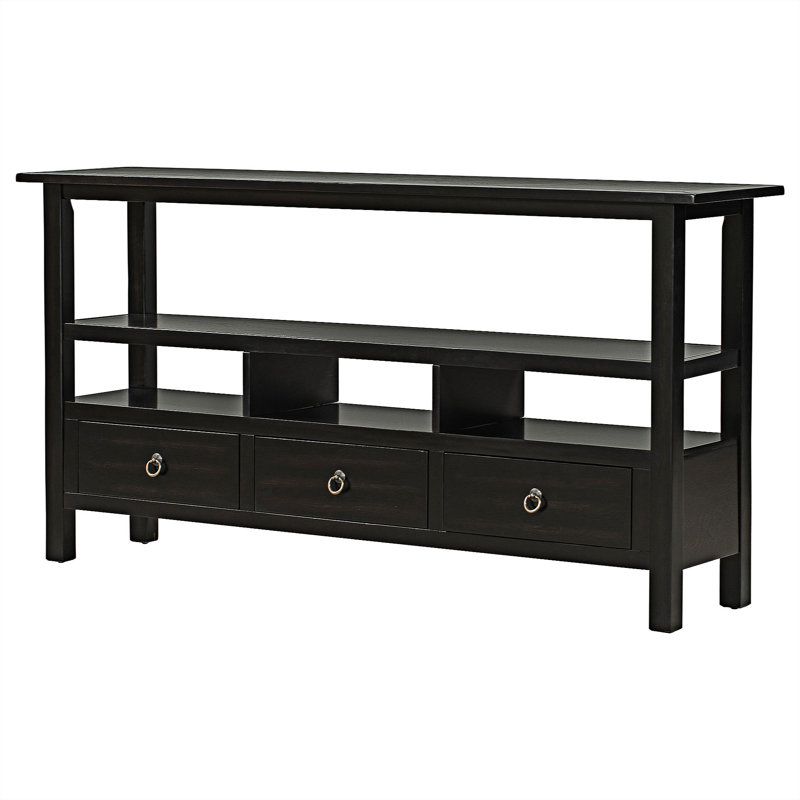 Console Statford 57,8, Noir patiné