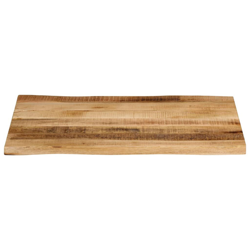 Solid Wood Table Top, 2.5cm H x 80cm W x 60cm D
