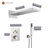 Herathena 3 Functions Thermostatic Luxury Shower System with Rough-in Valve-66097088