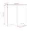Armoire suspendue vidaXL Lyon chêne fumé 39,5x31x60 cm-870658245-870658350